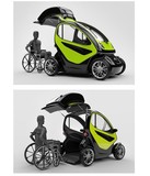 残疾人专用汽车概念设计