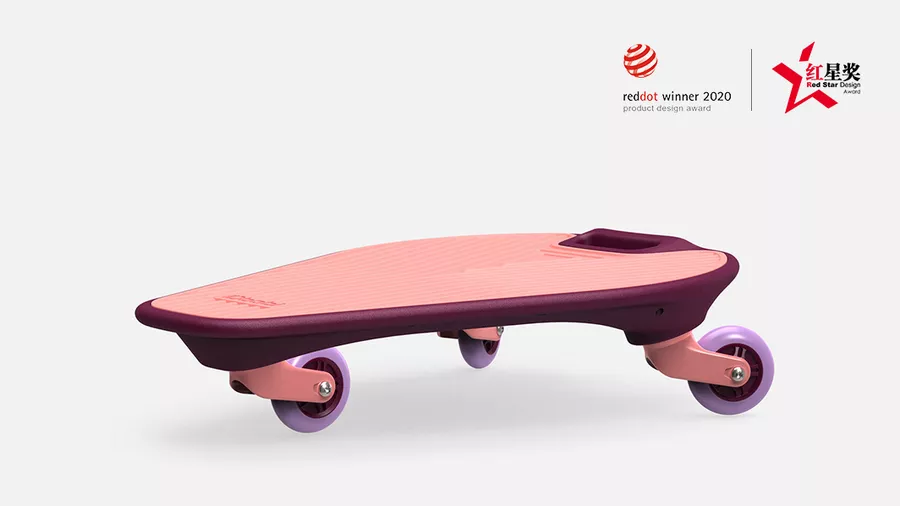 【美品】ウグルボード　IDbabi Wiggleboard original design brand | 3in1 SurfScooter | IDbabi亲子